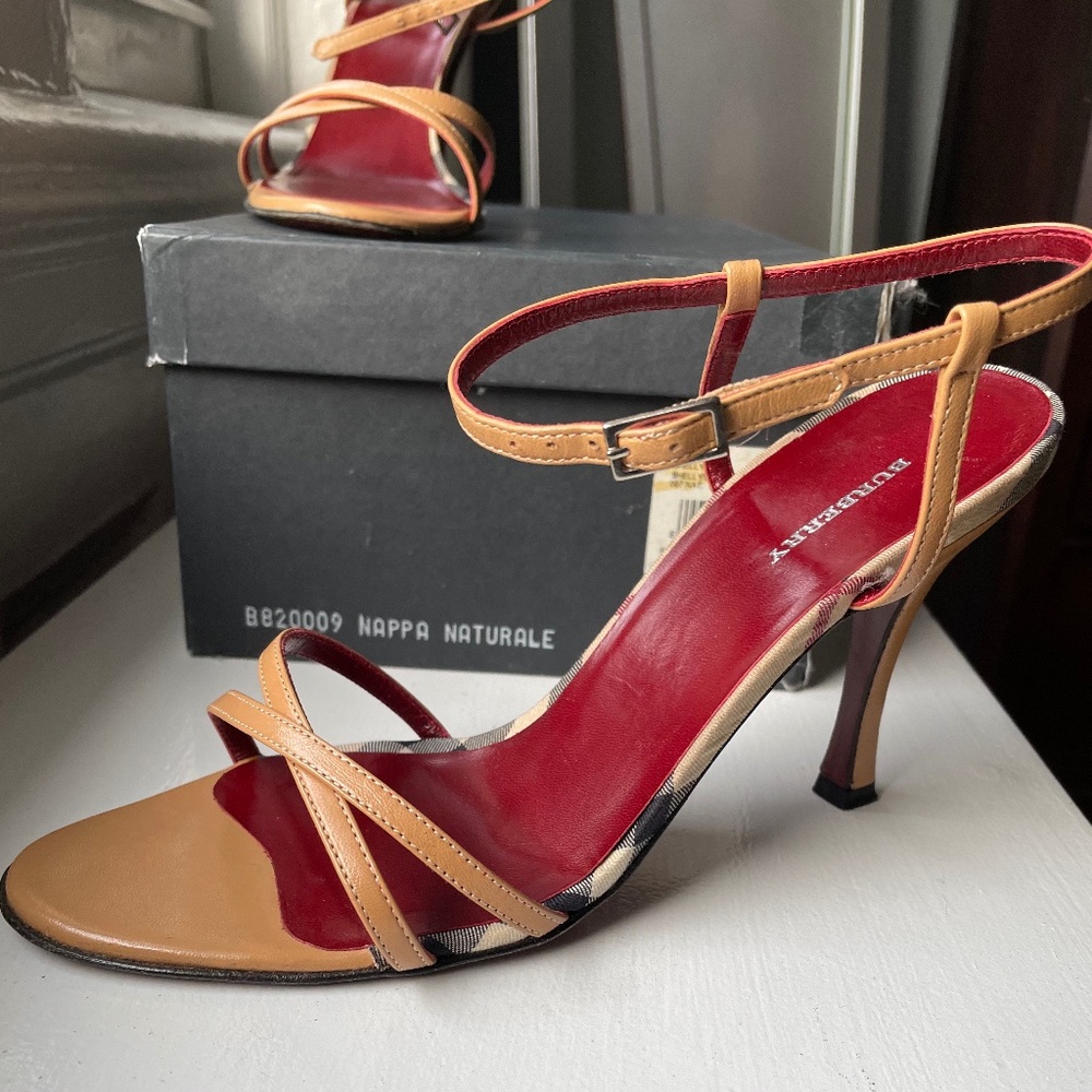 Burberry strappy sandals